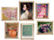 Eclectic Wanddekoration-Set, 6 Stück, Vintage-Wandkunstdrucke, trendige, bunte Wandkunst, Retro, maximalistisches Dekor, ästhetisch, Wandcollage-Set, Bilder für Wohnzimmer, bunte Wohnheimgalerie,