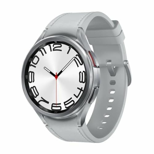 SAMSUNG Galaxy Watch6 Classic 47 mm Silber Bluetooth (Generalüberholt)