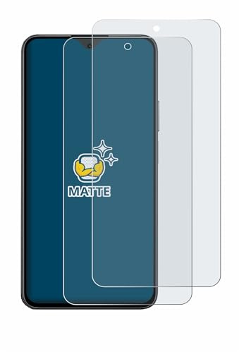 BROTECT Entspiegelungs-Schutzfolie für Honor 90 Smart (2 Stück) Matte Displayschutz-Folie, Anti-Reflex, Anti-Fingerprint