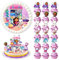 Tortenaufleger Geburtstag 12 Stück, 20cm Tortendeko Essbar, Cake Topper, Tortenaufleger Foto, Fondant Tortenaufleger, Tortenaufleger für Junge Mädchen (Gabby)