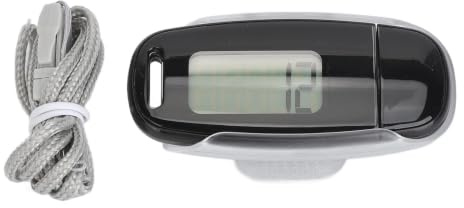 Step Counter Large LCD Screen USB Rechargeable Accurate Portable Lightweight Pedometer with Lanyard for Men Women Kids Elderly