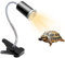 Sonnenlicht für Schildkröten-Aquarium, Reptilien-Wärmelampe - Verstellbares Clip-On-Wärmelicht für Schildkröten | Um 360 Grad drehbare UV-Licht-Kalzium-Heizlampe für Frösche, Eidechsen und Kakadus