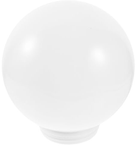 MOBUTOFU Acryl Kugel Lampenschirm Ersatz Für Außenlampen Wasserdichter Lampenschutz Installieren Dekorative Wand Stehlampe