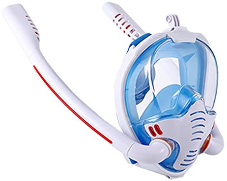 YJYJY Schnorchelmaske für Kinder und Erwachsene, Tauchmaske, Vollgesichtsmaske zum Schnorcheln unter Wasser, Antibeschlag-Schnorchel-Tauchmaske zum Schwimmen