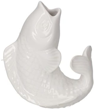 Giftcompany Mamsell Koi Fisch Vase XS weiß 15,5cm