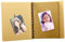 B5 Binder, 8.2x10.6 Kraftpapier Hardcover Round Ring Binder Protector Blank kleiner Dateiabdeckung für Notebook Diary Journal, Schulbüro B5