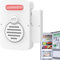 Alarma de puerta del congelador: sensor abierto inalámbrico de la puerta, alarma de la puerta del refrigerador | Advertencia abierta en el congelador audible, alarma del sensor de temperatura,