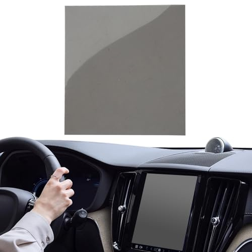 Filtre Polariseur Pour Les Écrans De Voiture Film Polarisant Adhésif | Accessoires pour Écrans Électroniques Outil d'Éducation en Physique pour Navigation d'Équipement et Applications