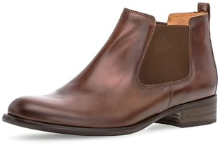 Gabor Damen Chelsea Boots, Frauen Stiefeletten,Schlupfstiefel,Stiefel,Bootee,Booties,halbstiefel,Kurzstiefel,Sattel (Effekt),38 EU / 5 UK