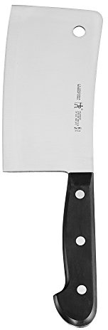 ZWILLING HENCKELS Classic Razor-Sharp 6-inch Meat Cleaver Knife, German Engineered Informed by 100+ Years of Mastery, Black/Stainless Steel