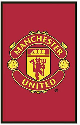 Manchester United FC Teppich (Einheitsgröße) (Rot)