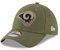 New Era Los Angeles Rams 39thirty Stretch Cap - On Field 2018 Salute to Service - Green - S-M (6 3/8-7 1/4)