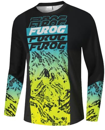 UGLY FROG MTB Downhill Jersey MX MTB DH Trikot Motocross Offroad Große Geschenke für Freund