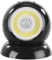 Luminea Schrankleuchte: Ultrahelle COB-LED-Akku-Leuchte mit PIR-Sensor, 200 Lumen, schwarz (Kabelloser LED Strahler, Lampe mit Bewegungsmelder Akku, Tischleuchte Batterie)