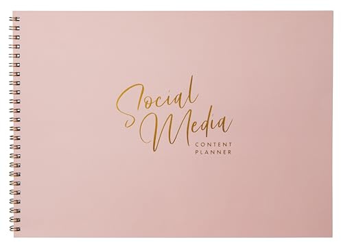 Perfect Planner Company - Social Media Planer - undatierter A4 Wochenplaner für den Arbeitsplan - Social Media Insights - Für Marketer, Social Media Experten, Unternehmer - 100 Seiten