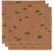 Jollein Spot Hydrophile Multi-Tuch, 3-teilig, 70 cm Länge x 70 cm Breite, Karamell