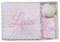variouss Manta + DouDou de Bebe Personalizado con su Nombre Bordado Bautizo. Recién Nacido. Baby Shower.