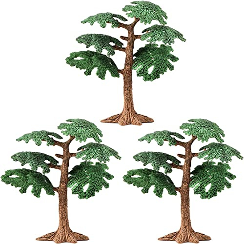 Arbre Modèle Maquette Arbres de Diorama de Paysage Ferroviaire Arbres à Maquettes Mixtes Décor pour Paysage Modélisme pour Paysage Modélisme Ferroviaire Paysage Architecture Arbres 3 Pièces (M)