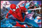 Spider-Man - Peter, Miles & Gwen - Film Poster - Größe 91,5x61 cm + Wechselrahmen, Shinsuke® Maxi Kunststoff schwarz, Acryl-Scheibe