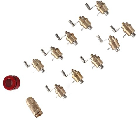 Watch Mainspring Winder Set, Aleación de Acero Reloj Winding Tool Accesorios Kit de Reparación de Reloj de Pulsera, Herramienta de Reparación de Reloj de Latón Kit de Reparación de Reloj de Pulsera