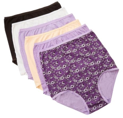 Coopers of Stortford 14 Pk6 Purple Cotton Breifs
