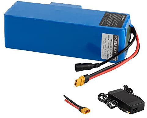 Batterie de vélo électrique 48V Batterie Lithium-ION 12Ah 14Ah 18Ah 20Ah avec Chargeur 54,6V 200W-1200W 250W 300W 400W 500W 800W 1000w pour Scooter, etc.