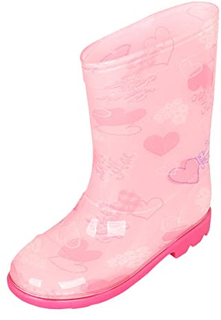 Generisch Stivaletti da donna traspiranti, a mezza altezza, impermeabili, Chelsea Boots, antiscivolo, con tacco ampio, suola in gomma, leggeri, 42 estivi, Rosa acceso., 18 EU