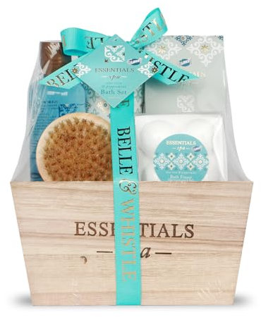 GLOSS ! Coffret Bain ESSENTIEL SPA – Coffret Beauté Femme – Produits de Bain & Bien-Être – Coffret Cadeau Original Femme, Anniversaire, Noël, Maîtresse, Saint-Valentin, Fête des Mères - COFFRET