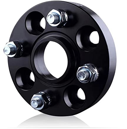 FUNFOB Auto Spurverbreiterung 1 Stücke Spurverbreiterungen Für Toyota Für Yaris Für Aygo IQ 4X 100 Hubcentric 54,1mm Auto Aluminium Rad Spacer Adapter 15-30mm Spurverbreiterung (Größe : 1pcs 20mm)