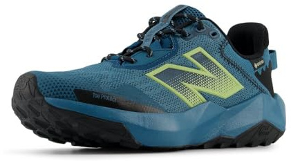 New Balance Women's DynaSoft Nitrel V6 Gore-Tex Trail Running Shoe, Terrarium/Black/Black, 10.5 M