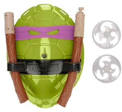 Udekit Ninja Turtle Cosplay Kostüm für Kinder Donatello Lila und Grün