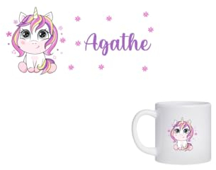 Tasse/gobelet enfant incassable personnalisée avec prénom