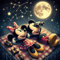 CLYCTIP Cartoon Diamond Painting art kits, 5D Diamond Painting Picturesfor Adults Children, Living Room,Office, Wall Decoration, 30 x 30cm
