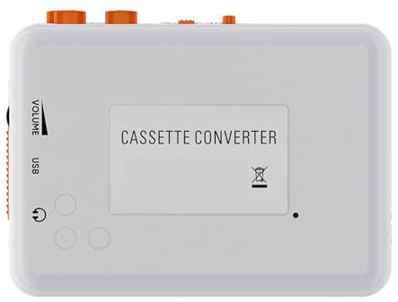 YOGOTEU Multipurpose Cassette Player USB Cassette to MP3 Portable Converter for Laptop PC Tape to CD Converter