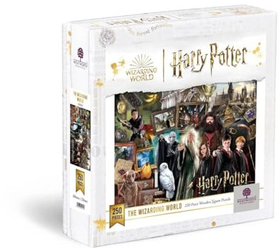 Wentworth Jigsaw Puzzle – Harry Potter Puzzles- Official Licensing Partner - The Wizarding World - 250 Pieces - For Adults - Shaped Puzzle Pieces & Themed Whimsies - Great for a Gift