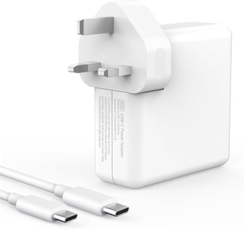 MacBook Charger 96W, Super Fast USB C MacBook Pro Charger with 2.0m Cable, Mac Charger Compatible with MacBook Pro 16/15/14/13 Inch, MacBook Air, iPad Pro, Samsung, Lenovo and all USB-C Devices