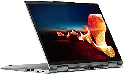 Lenovo ThinkPad X1 Yoga Gen 7 14” 4K UHD+ OLED 2-in-1 Touchscreen - i7-1260P (12 Core), 2TB PCIe Gen 4.0x4 NVMe, 16GB LPDDR5, 5G, Fingerprint Reader, UK Backlit Keys, Windows 11 Pro (Renewed)