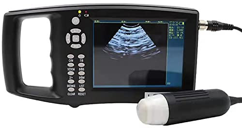 Farm Animals B-Ultraschall-Scanner Kit für Schweine-Ziegenschwangerschaft, multifunktionales tragbares Veterinär-Ultraschallgerät - Veterinär-Ultraschall-Scanner