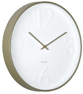 Wall Clock Ayuno Army Green