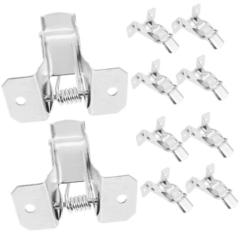 NUOBESTY 10piezas Estante Para Escoba Agarradera Para Escoba Soporte Robusto y Fácil De Instalar