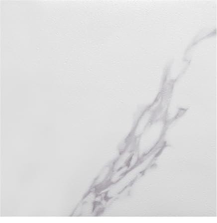 40Pcs Self Adhesive Floor Tiles, White Wood Grain Effect self adhesive vinyl floor Tiles, Covers 40 ft²(3.7m²), Square peel and stick Waterproof Flooring, For Bathroom Kitchen Living Room, 30x 30cm