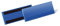 Durable Magnetische Etikettentasche, für Etiketten 1/2 A5 quer (210 x 74 mm), Packung à 50 Stück, dunkelblau, 175707