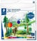 STAEDTLER 146C C24 Buntstifte (klassisches Sechskantformat, weiche Mine, hoch pigmentierte Farben) Kartonetui mit 24 leuchtenden Farben