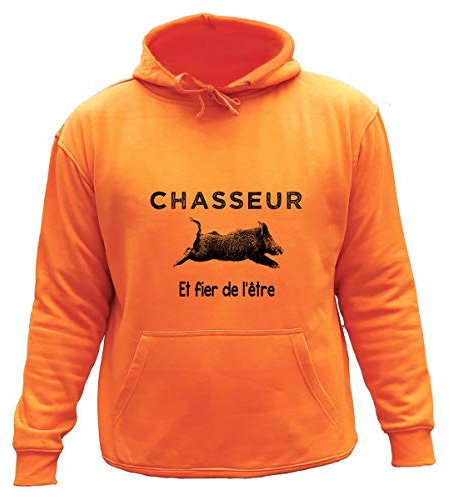 AtooDog Pull Sweat Chasseur et Fier de l'être ($SUSSCO291-S)