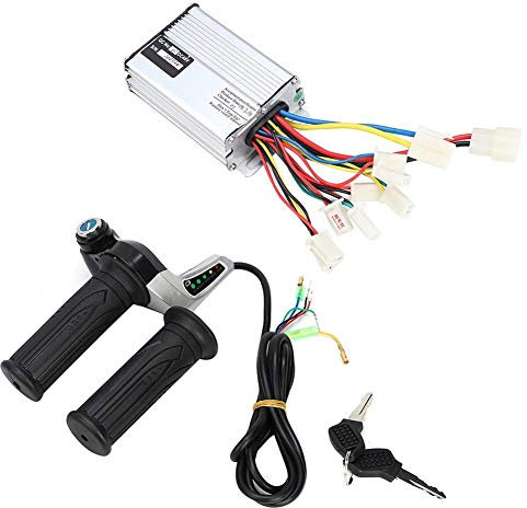 48V 1000W Elektro-Fahrradmotor Brushed Speed ​​Box Controller mit Drosselklappengriff Zubehör