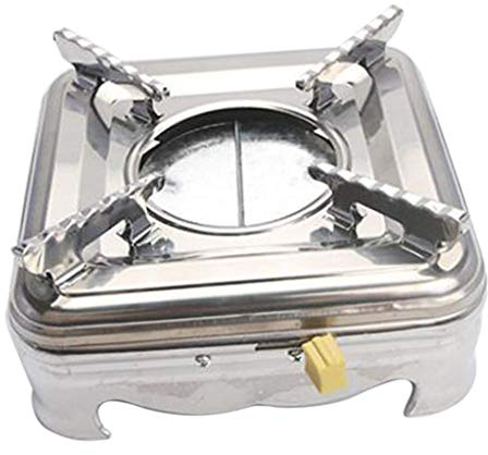 Tubayia Tragbare Spirituskocher Camping Picknick Alkohol Herd Campingkocher Campingherd (B 19X6cm)