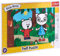 Trefl, Puzzle, Rahmenpuzzle mit Unterlage, 15 Teile, Kätzchen Kicia Kocia im Wald, für Kinder ab 3 Jahren