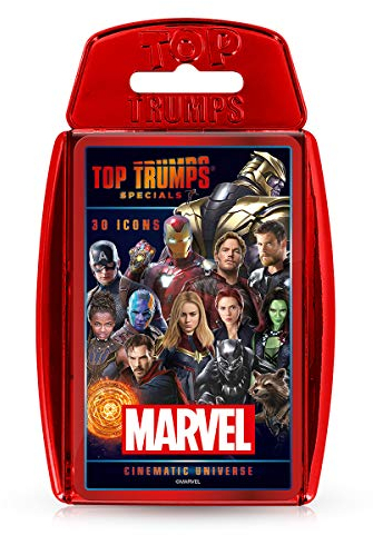 Marvel Cinematic Universe Top Trumps Kartenspiel (evtl. Nicht in Deutscher Sprache)