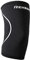 Rehband Ellenbogenbandage Sport & Alltag - 3mm SBR/Neopren Bandage Ellenbogen rutschfest, stabilisierende Armbandage Ellenbogen mit Kompression Damen & Herren, Farbe:Schwarz, Größe:M