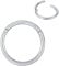 BLESSMYLOVE Silber 1.0mm 7mm Nasenring Hoop 316L Chirurgenstahl Knorpelohrring Septum Clicker Ring Edelstahl Klappbarer Segmentring Lippenring Conch Daith Helix Rook Tragus Snug Body Piercing Schmuck